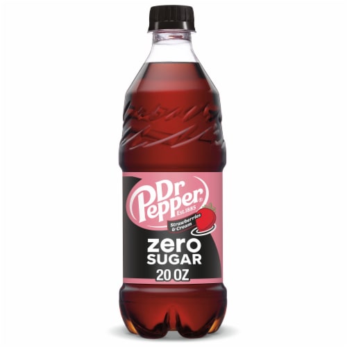 Strawberries & Cream Zero Sugar Soda E6